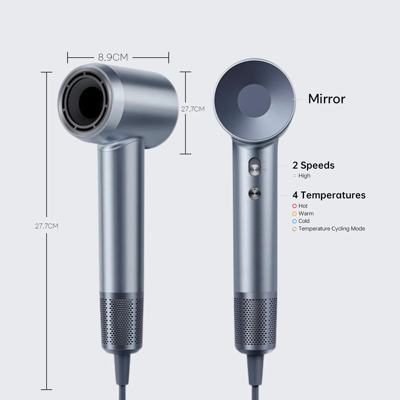 Aeriva Speed Hair Dryer + Thermal Protection Spray